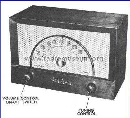 Airline 25GSL-1814A; Montgomery Ward & Co (ID = 390467) Radio