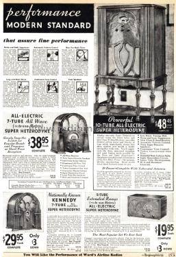 Airline 47 Order= 662 X 47; Montgomery Ward & Co (ID = 1751498) Radio