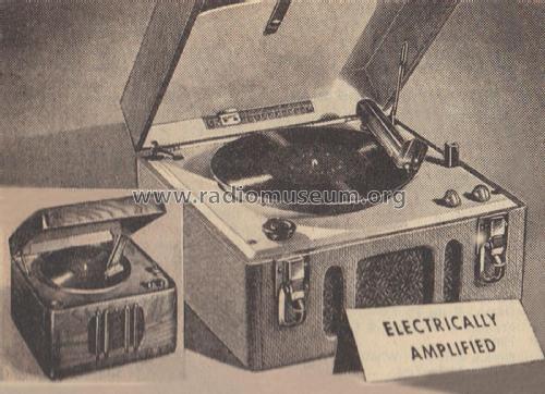 Airline 5494 Order= 462 C 5494 Portable Electric Phonograph; Montgomery Ward & Co (ID = 1925779) Enrég.-R