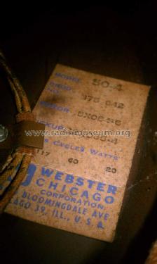 Airline 54WG-2700A Order= 62 C 2700 R; Montgomery Ward & Co (ID = 1288969) Radio