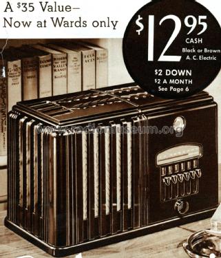 Airline 288 Order= P462 C 288; Montgomery Ward & Co (ID = 1758793) Radio