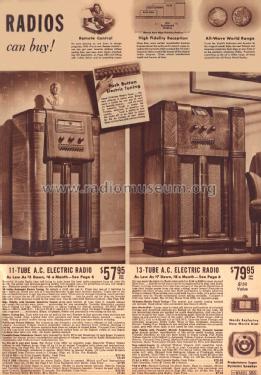 Airline 62-401 Order= P162 A 401 ; Montgomery Ward & Co (ID = 1880538) Radio