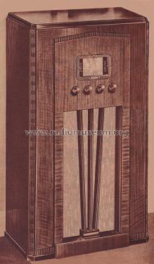 Airline 62-410 'Movie Dial' Order= 162 C 410 ; Montgomery Ward & Co (ID = 1844689) Radio