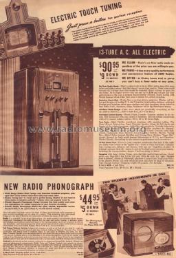 Airline 62-433 'Movie Dial' Order= P162 B 433 ; Montgomery Ward & Co (ID = 1856768) Radio
