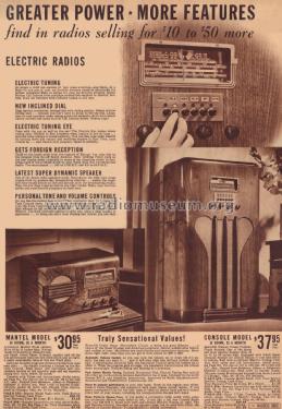 Airline 62-470 Order= P162 A 470; Montgomery Ward & Co (ID = 1876403) Radio