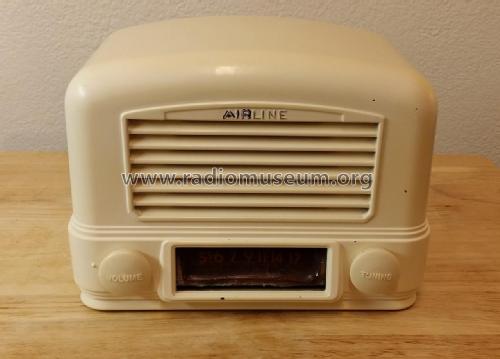 Airline 74BR-1502B Order= 62 A 1502M ; Montgomery Ward & Co (ID = 2178897) Radio