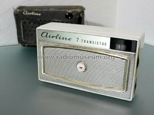 Airline 7 Transistor GEN 1254A; Montgomery Ward & Co (ID = 2650853) Radio