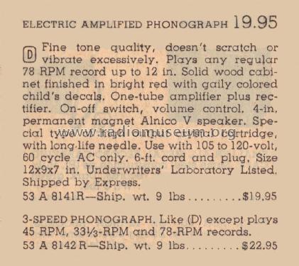 Airline 8141 ; Montgomery Ward & Co (ID = 2065880) Ton-Bild