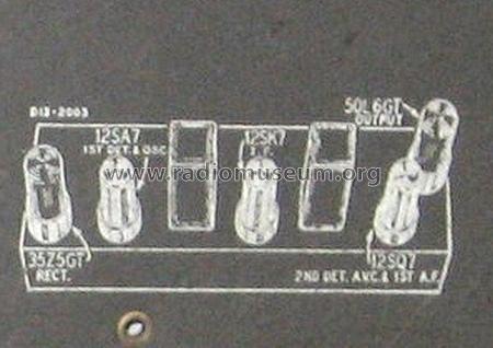 Airline 84WG-1803A; Montgomery Ward & Co (ID = 1501566) Radio