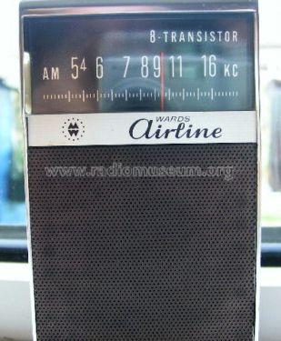 Wards Airline 8-Transistor ; Montgomery Ward & Co (ID = 1046813) Radio