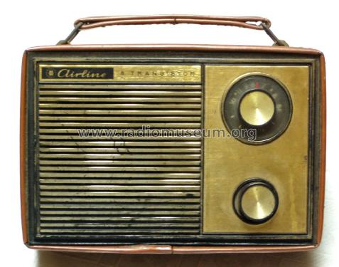 Airline 8 Transistor GEN-1235A; Montgomery Ward & Co (ID = 1638003) Radio
