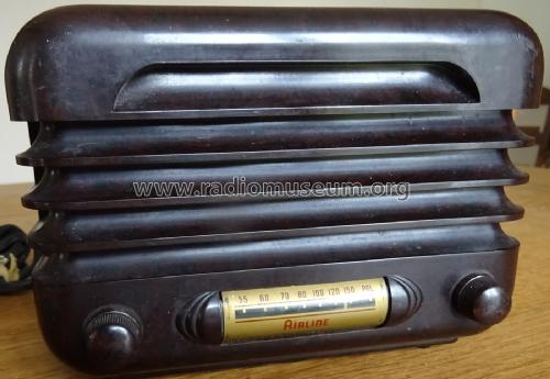 Airline 93BR-424B Order= 462 A 424 ; Montgomery Ward & Co (ID = 2060287) Radio