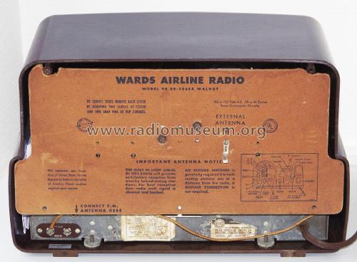 Airline 94BR-1535A Order= 62 C 1535 R ; Montgomery Ward & Co (ID = 3012375) Radio