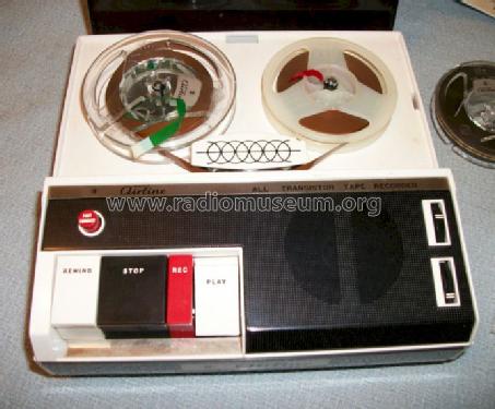 Airline All Transistor Tape Recorder 62-3617 - GEN 3617A ; Montgomery Ward & Co (ID = 1276969) R-Player