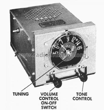 Airline FJB-6590A; Montgomery Ward & Co (ID = 235207) Car Radio