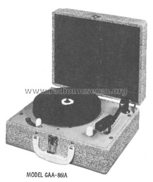 Airline GAA-861A; Montgomery Ward & Co (ID = 2428377) R-Player