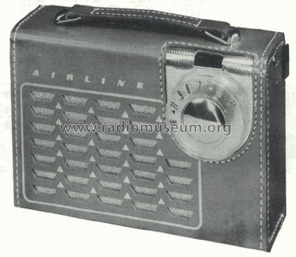 Airline Gen-1103A; Montgomery Ward & Co (ID = 1736494) Radio