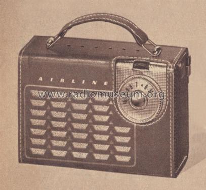 Airline GEN-1105A; Montgomery Ward & Co (ID = 2119946) Radio