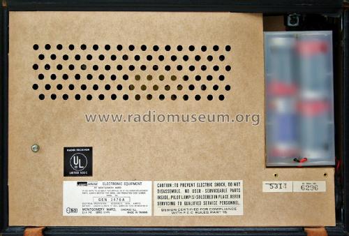 Airline GEN 1476A; Montgomery Ward & Co (ID = 1891834) Radio