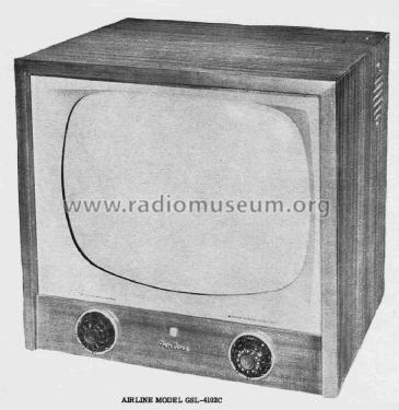 Airline GSL-4102C ; Montgomery Ward & Co (ID = 2716648) Fernseh-E