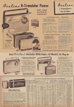 Airline GTM-1109A; Montgomery Ward & Co (ID = 2131866) Radio