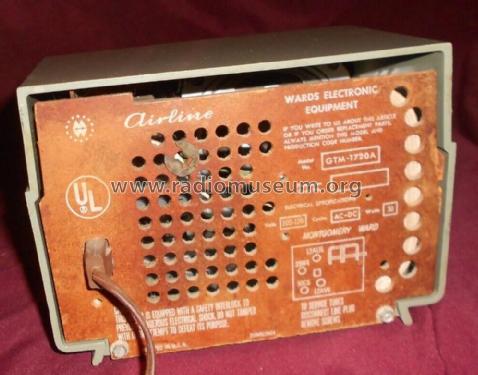 Airline GTM-1720A ; Montgomery Ward & Co (ID = 2790944) Radio
