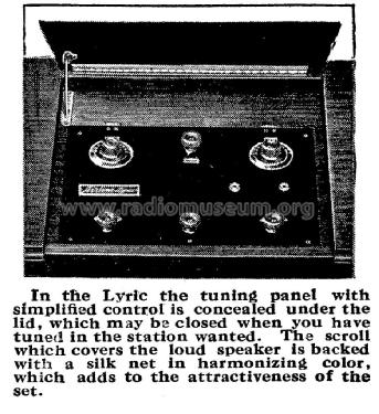 Airline Lyric 5-Tube Set ; Montgomery Ward & Co (ID = 1105178) Radio