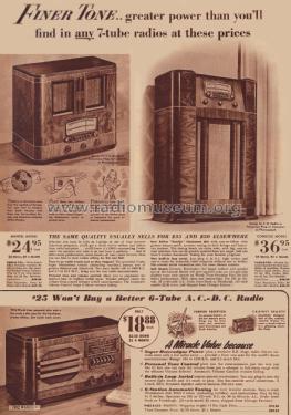 Airline P462C-612 Order= P462 B 612 ; Montgomery Ward & Co (ID = 1920743) Radio