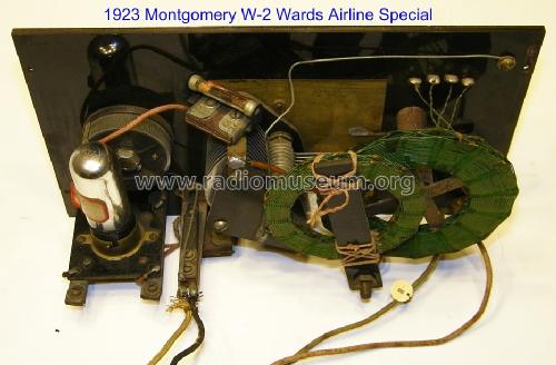 Airline Special 1923/1924 Model W-2; Montgomery Ward & Co (ID = 1300971) Radio