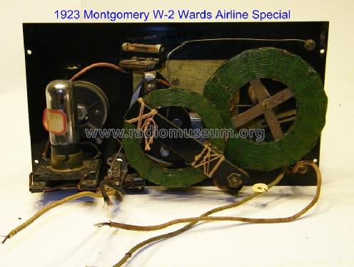 Airline Special 1923/1924 Model W-2; Montgomery Ward & Co (ID = 1300973) Radio