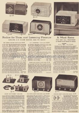 Airline WG-1635A ; Montgomery Ward & Co (ID = 2107098) Radio