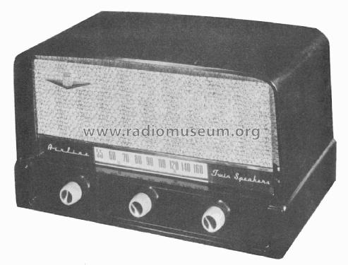 Airline WG-1637A ; Montgomery Ward & Co (ID = 2395468) Radio