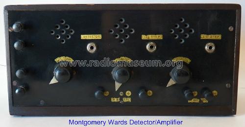Detector Two-Stage Amplifier ; Montgomery Ward & Co (ID = 1534956) Kit