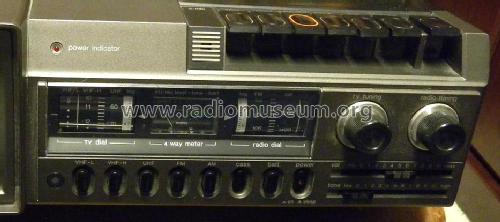 TV/AM-FM Radio Cassette Recorder GEN-11189A; Montgomery Ward & Co (ID = 1455246) TV Radio