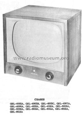 GSL-4010A ; Montgomery Ward & Co (ID = 2314809) Télévision