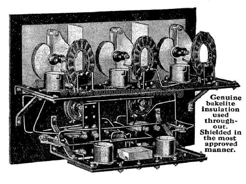 Super Airline 5-Tube Set with Speaker ; Montgomery Ward & Co (ID = 1105195) Radio