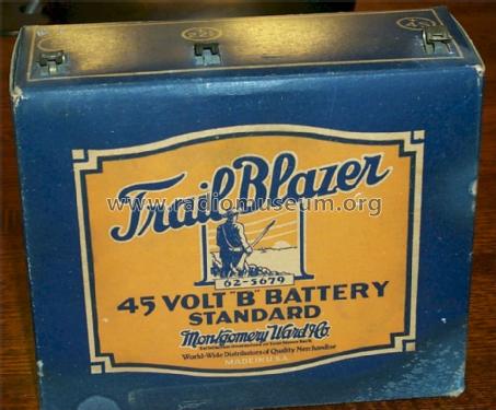 Trail Blazer 45 Volt 'B' Battery Standard 62-5679; Montgomery Ward & Co (ID = 1499298) Power-S