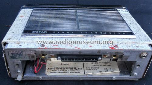 Eight Transistor P4C; Mopar Brand, Spare (ID = 2371348) Car Radio