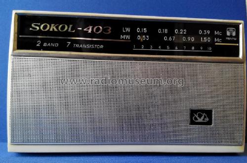 Sokol - Сокол 403; Moscow TEMP Radio (ID = 1479739) Radio