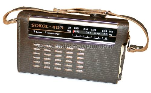 Sokol - Сокол 403; Moscow TEMP Radio (ID = 1392265) Radio