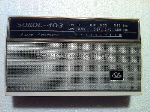 Sokol - Сокол 403; Moscow TEMP Radio (ID = 1448935) Radio