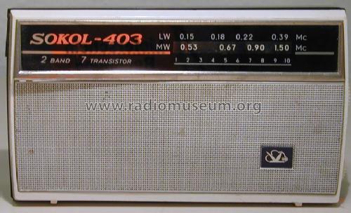 Sokol - Сокол 403; Moscow TEMP Radio (ID = 1445208) Radio
