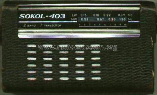 Sokol - Сокол 403; Moscow TEMP Radio (ID = 431118) Radio