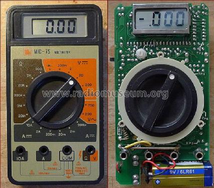 Digital Multimeter MIC-7S; MIC, Meter (ID = 1618243) Equipment