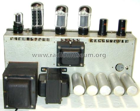 Amplifier MA-7505-A  MA-7505-T; Motiograph; Chicago, (ID = 481386) Ampl/Mixer