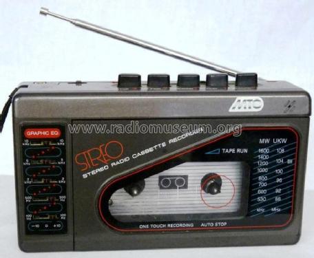 MTO Stereo Radio Cassette Recorder MS-570EQ; Unknown - CUSTOM (ID = 625361) Radio