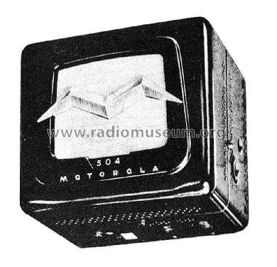 MA-504 ; Motorola Canada Ltd. (ID = 2311828) Car Radio