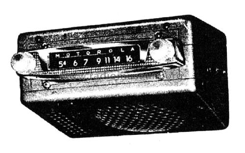 ML403 ; Motorola Canada Ltd. (ID = 2336199) Car Radio