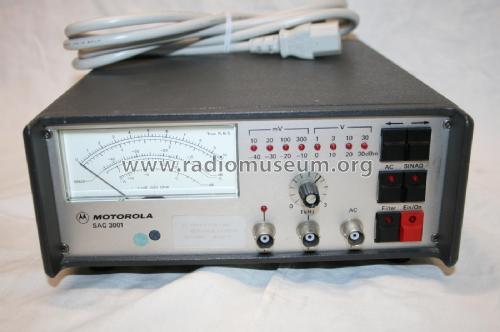 Automatic SINAD Meter SAC 3001; Motorola GmbH; (ID = 2344593) Equipment