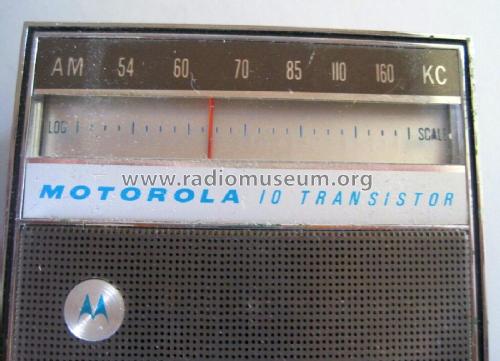 10 Transistor XP22DE, XP22DL ; Motorola Inc. ex (ID = 2965082) Radio